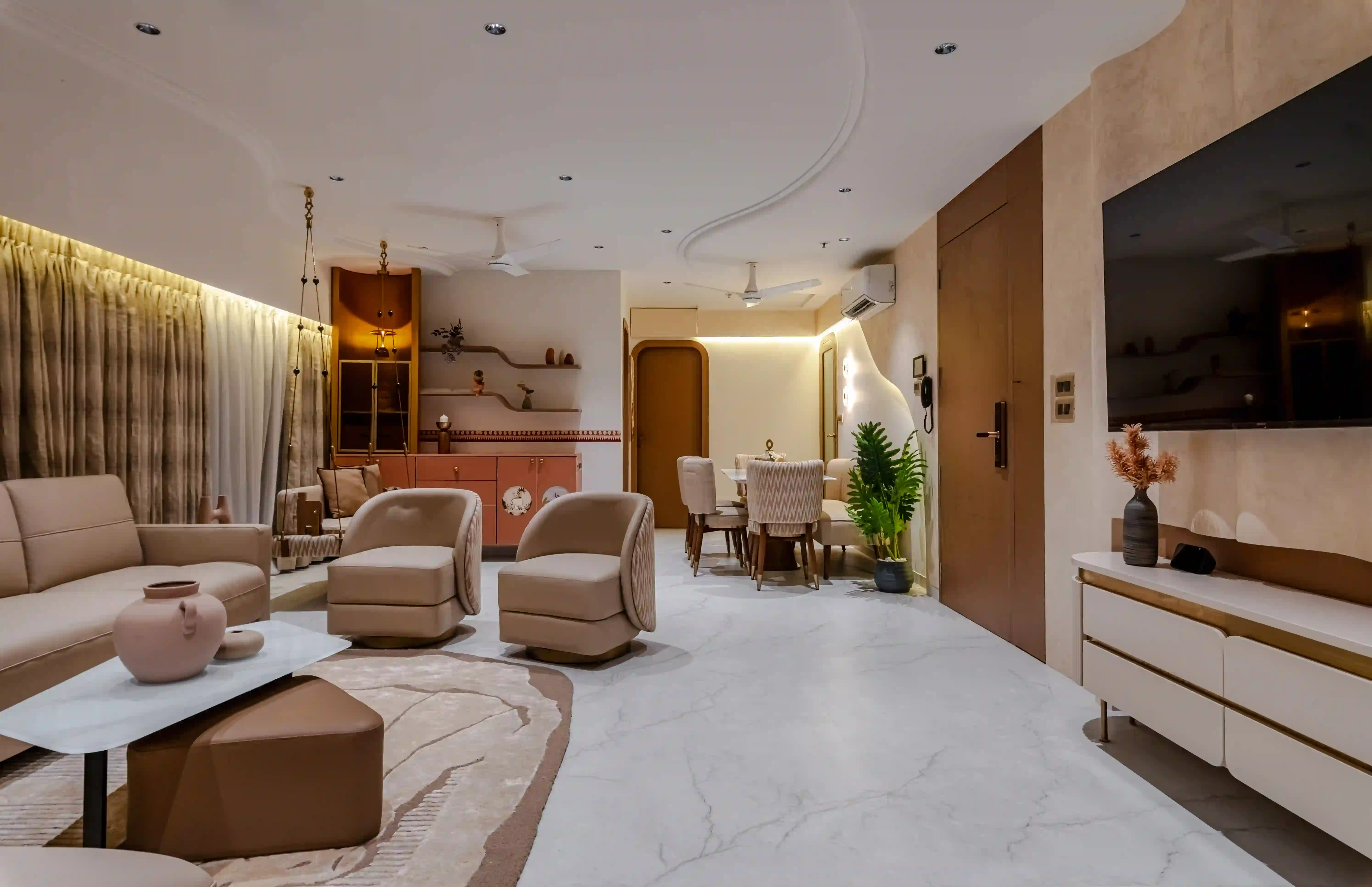 Ajmera boulevard_interior design project in mumabi