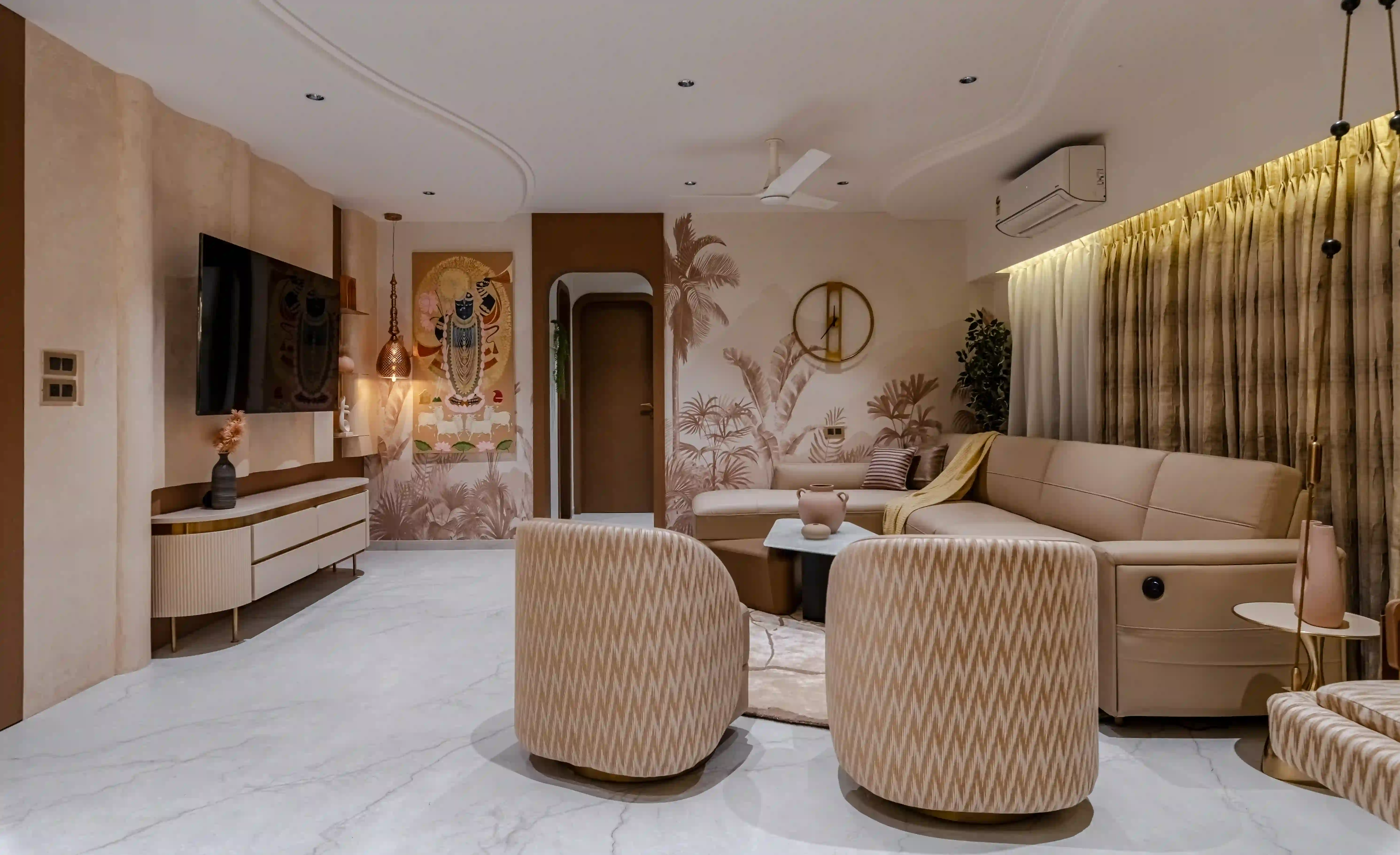 Ajmera boulevard_interior design project in mumabi