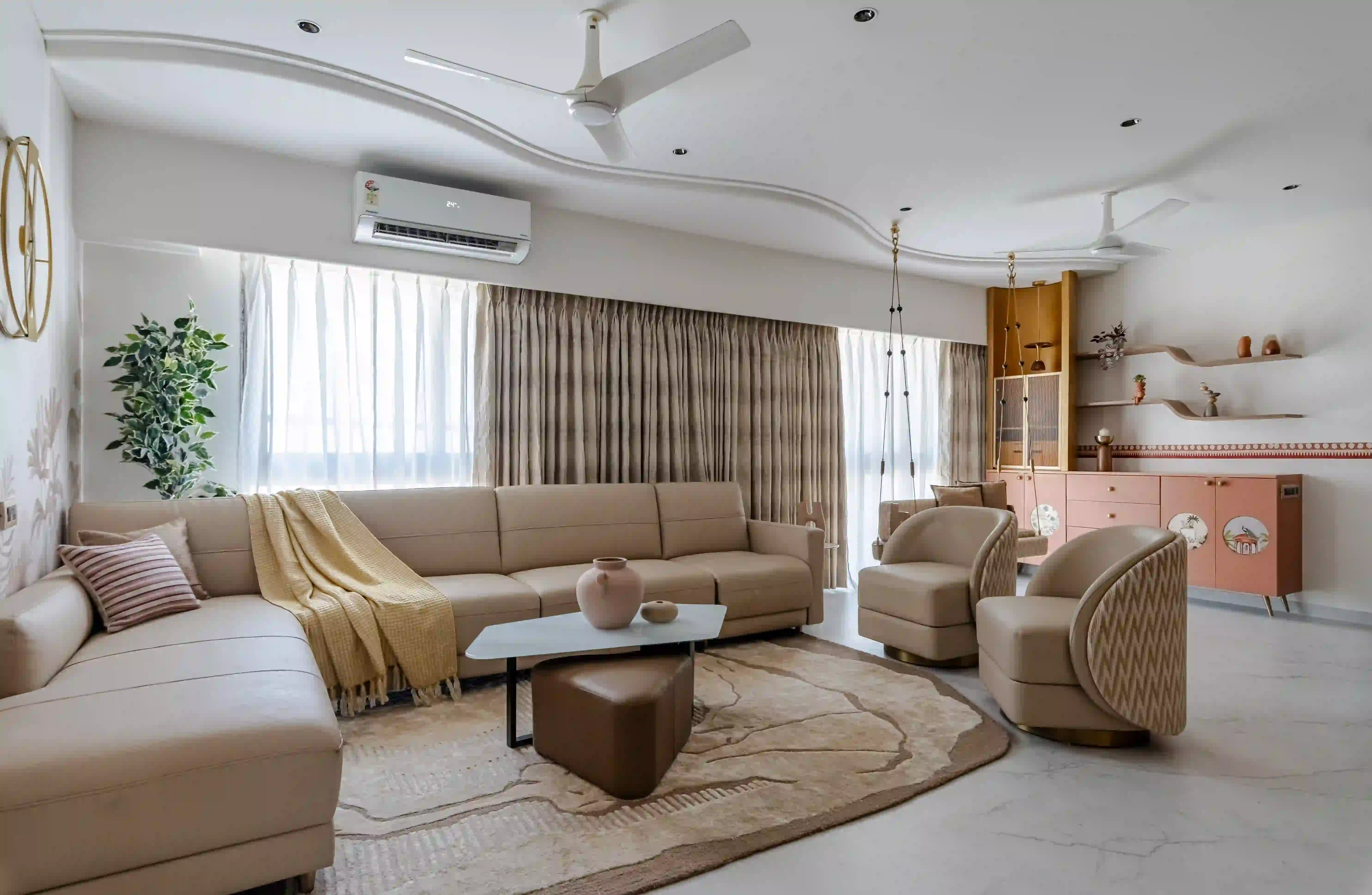 Ajmera boulevard_interior design project in mumabi