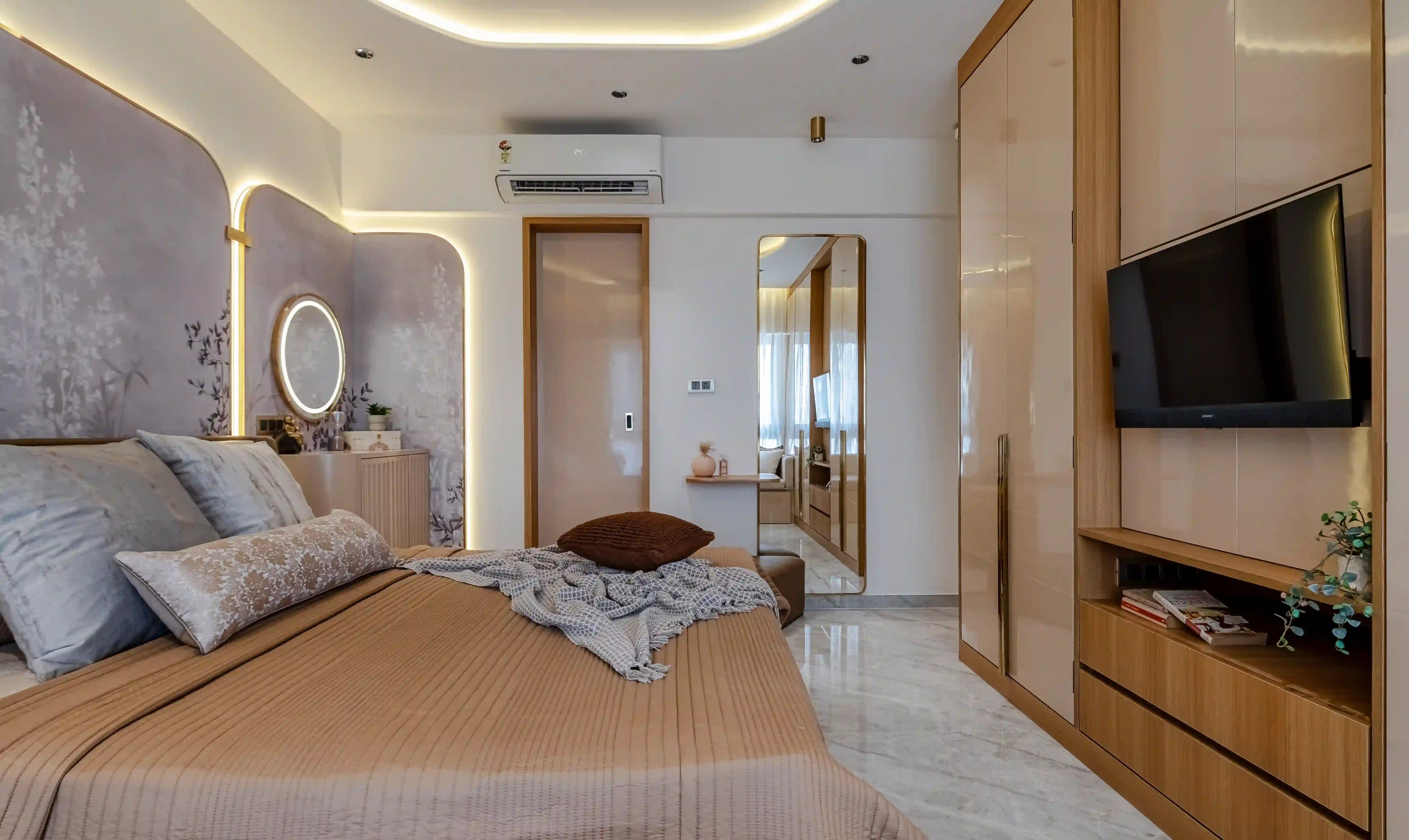 Ajmera boulevard_interior design project in mumabi